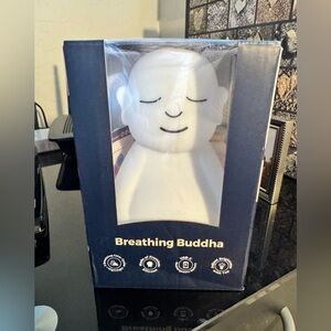 Mindsight Breathing Buddha Mindful Night Light 3 Modes USB-C Tested see video